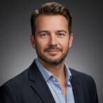 Male Professional Headshot - Northern European in a blazer with open-collar shirt - premium portr___